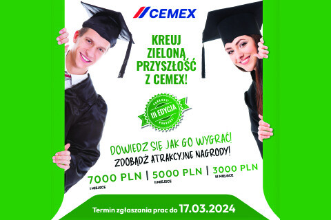 Konkurs "Kreuj zieloną przyszłość z Cemex