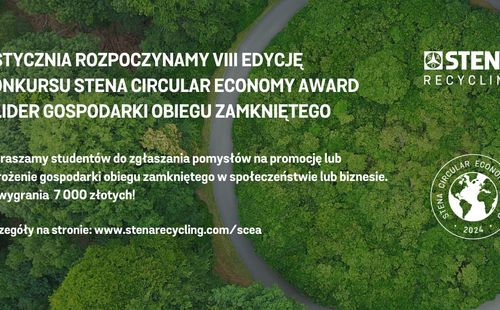 Konkurs dla studentów | VIII edycja Stena Circular Economy Award