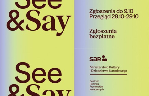 Konkurs SEE SAY - otwarty przegląd portfolio dla młodych twórców