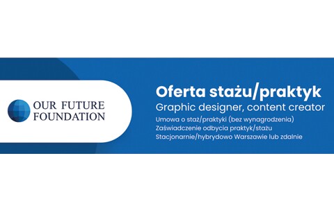 Oferta Stażu/Praktyki: Graphic Designer