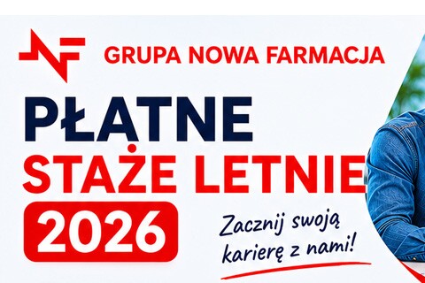 Płatne staże letnie w Grupa Nowa Farmacja