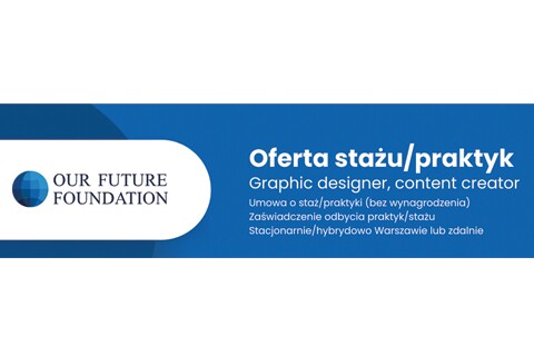 Oferta Stażu/Praktyki: Graphic Designer