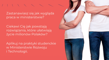 Praktyki studenckie, staże absolwenckie i wolontariat w MRiT