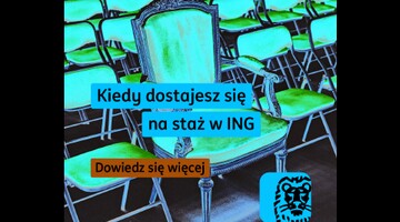 Staż z Lwem w ING letnia edycja 2023