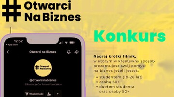 Konkurs #OtwarciNaBiznes - pula nagród 100 000 zł