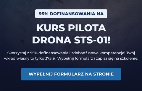 Kurs na pilota drona STS-01