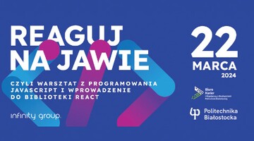 Warsztat - Reaguj na jawie: Podstawy programowania w JavaScript i wprowadzenie do biblioteki React