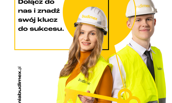 Ostatni miesiąc, aby aplikować do Programu Praktyk w Budimex! Znajdź swój klucz do sukcesu!