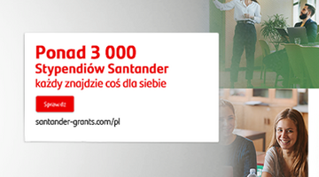 Aplikuj o nowe Stypendia Santander