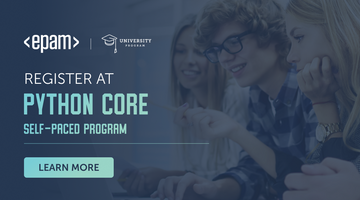 Python Core Self-Paced Program_EPAM Poland