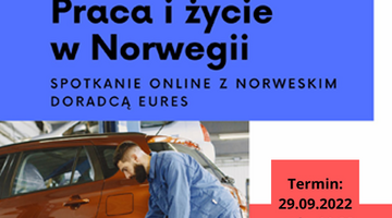 EURES - spotkanie informacyjne - praca i życie w Norwegii